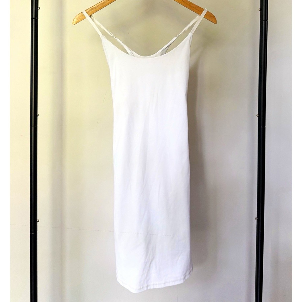 Halara Easy Peasy Athletic Dress White Size Large